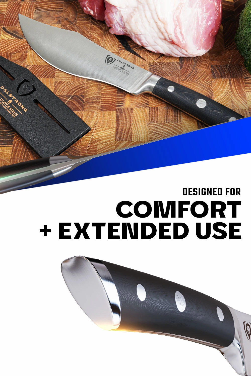 Chef's Knife 7" | Barong | Gladiator Series | NSF Certified | Dalstrong 