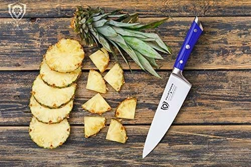 Chef's Knife 8" | Blue Handle | Gladiator Series | NSF Certified | Dalstrong 