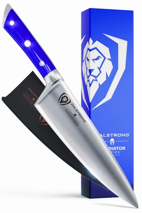 Chef's Knife 8" | Blue Handle | Gladiator Series | NSF Certified | Dalstrong  knife set,kitchen knives,cooking tools