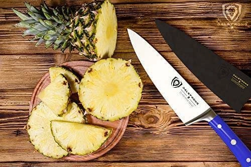 Chef's Knife 8" | Blue Handle | Gladiator Series | NSF Certified | Dalstrong 