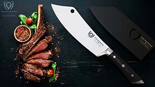 Chef's Knife & Cleaver Hybrid 8" | The Crixus | Gladiator Series | NSF Certified | Dalstrong 