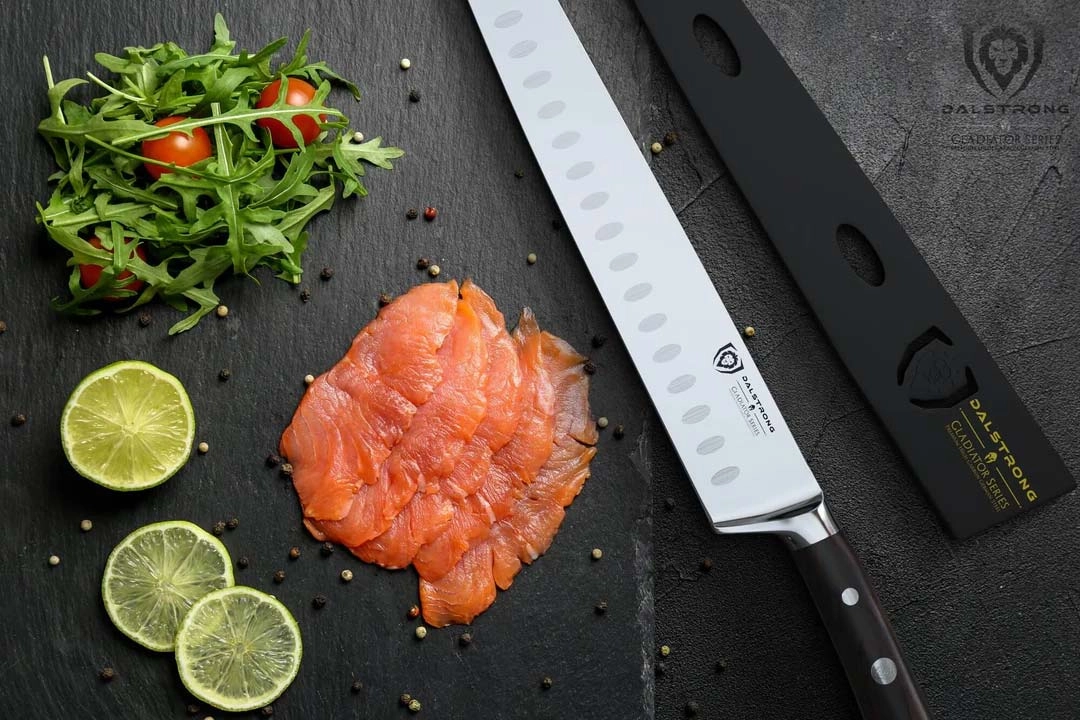 Chef's Knife & Sujihiki Hybrid 12" | Kitchen Gladius | Gladiator Series | NSF Certified | Dalstrong 