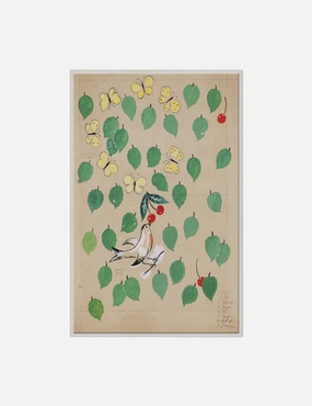Cherries Print by Paule Marrot wall art,canvas print,home wall decor