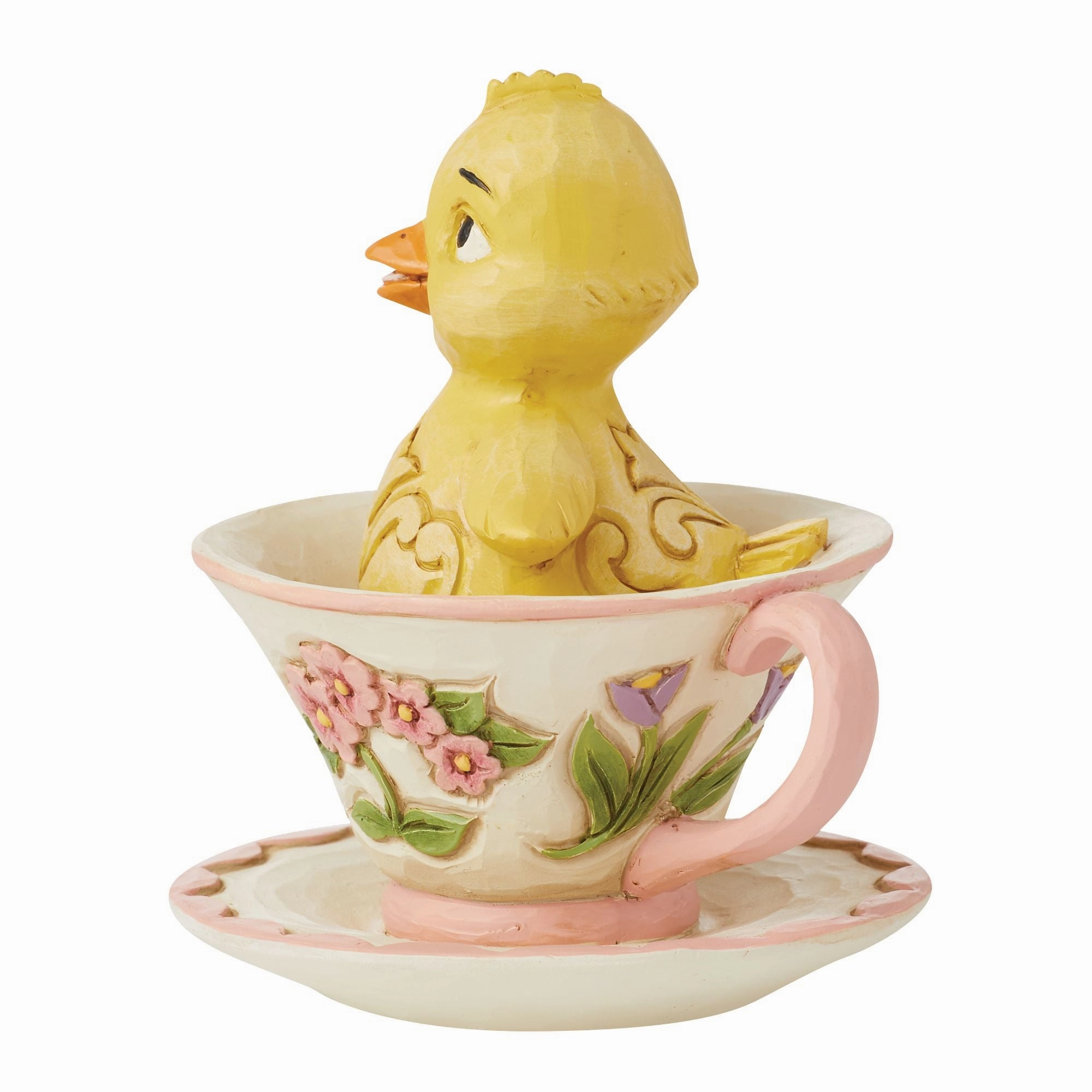 Chick in Teacup Mini Figurine
