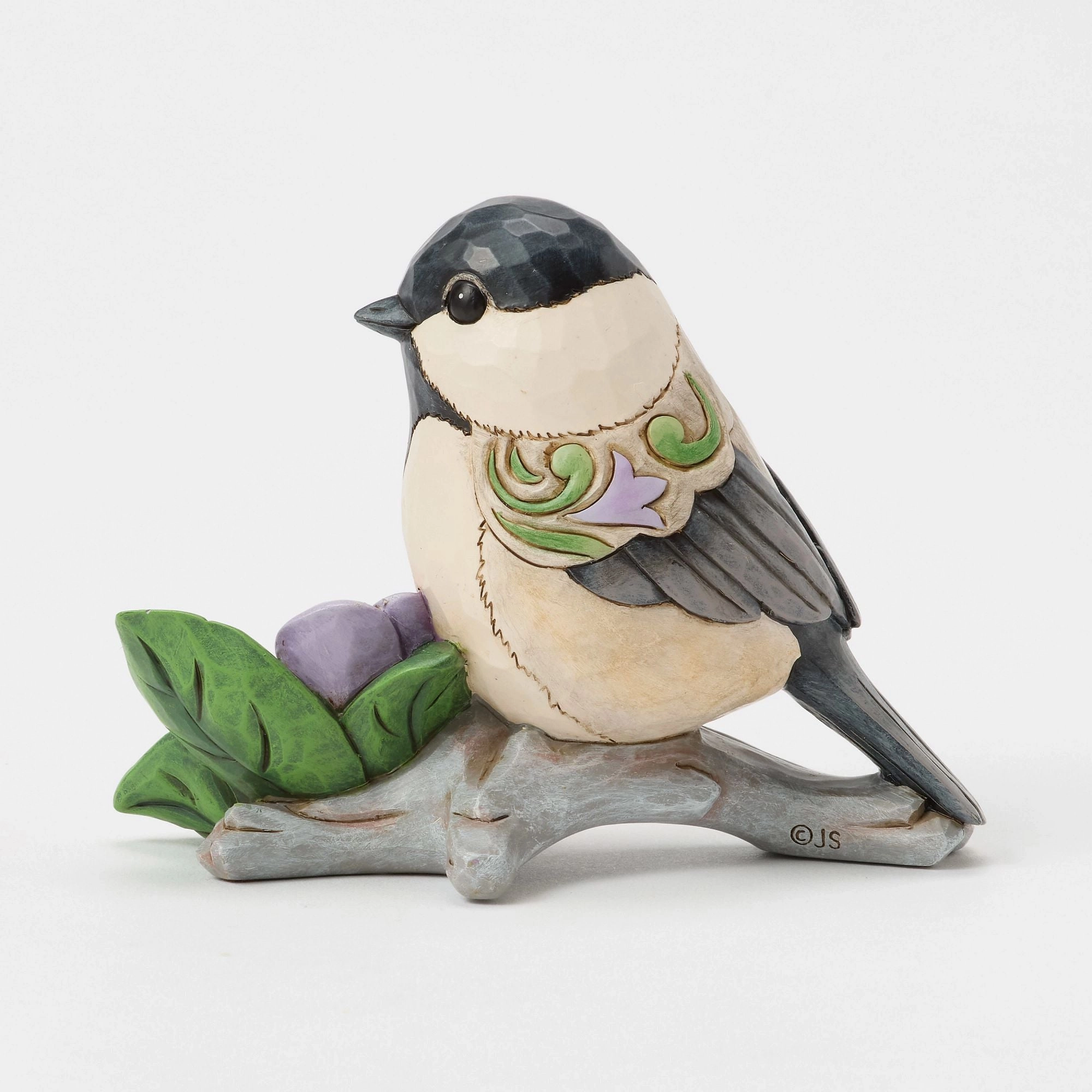 Chickadee Bird Figurine