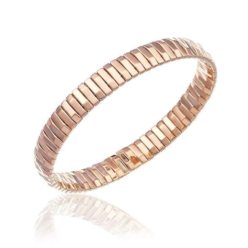 Chimento Jewellery Chimento Armillas 18ct Rose Gold Bar Bangle