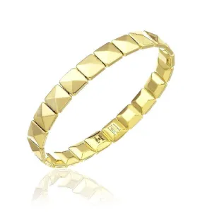 Chimento Jewellery Chimento Armillas 18ct Yellow Gold Pyramid Bangle