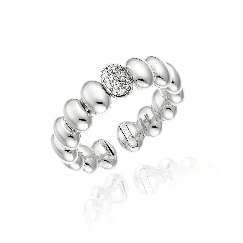 Chimento Jewellery Chimento Armillas Acqua 18ct White Gold 0.07ct Diamond Ring