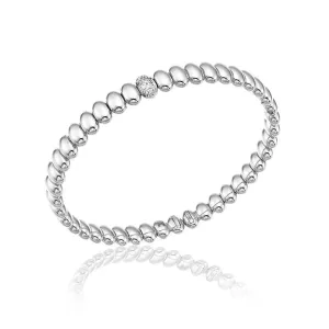 Chimento Jewellery Chimento Armillas Acqua 18ct White Gold Diamond Drop Bracelet