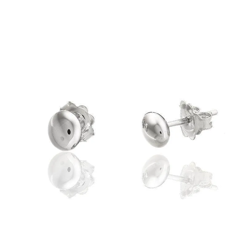 Chimento Jewellery Chimento Armillas Acqua 18ct White Gold Stud Earrings