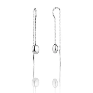 Chimento Jewellery Chimento Armillas Acqua 18ct White Gold Threader Earrings