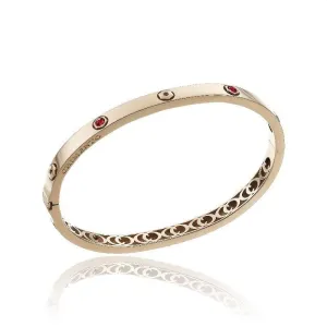 Chimento Jewellery Chimento Armillas Be Mine 18ct Rose Gold 0.40ct Ruby Bangle