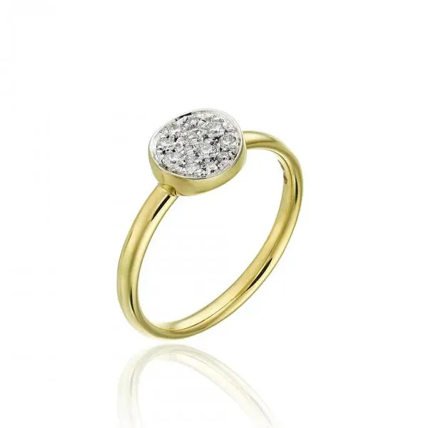 Chimento Jewellery Chimento Armillas Glow 18ct Yellow Gold 0.13ct Diamond Ring