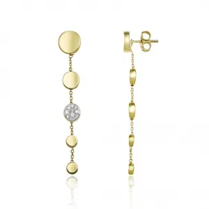Chimento Jewellery Chimento Armillas Glow 18ct Yellow Gold 0.23ct Diamonds Earrings