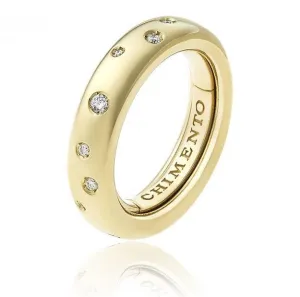 Chimento Jewellery Chimento Forever 18ct Yellow Gold Diamond Adjustable Size-Fit Medium Ring