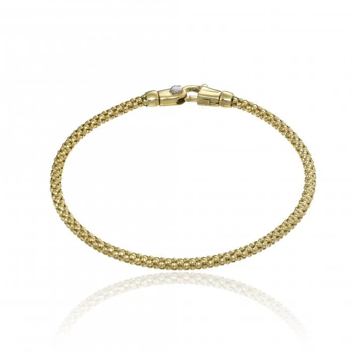 Chimento Jewellery Chimento Melograno 18ct Yellow Gold 0.03ct Diamond Bracelet