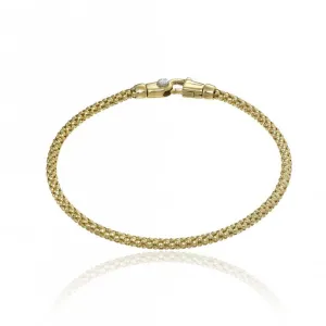 Chimento Jewellery Chimento Melograno 18ct Yellow Gold 0.03ct Diamond Bracelet