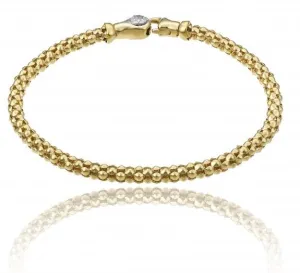 Chimento Jewellery Chimento Melograno 18ct Yellow Gold 0.03ct Diamond Bracelet