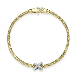 Chimento Jewellery Chimento Melograno 18ct Yellow Gold 0.13ct Diamond Bracelet