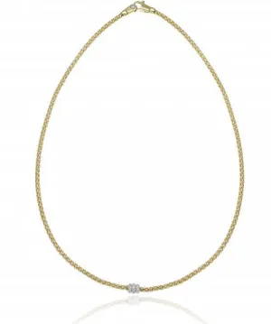Chimento Jewellery Chimento Melograno 18ct Yellow Gold 0.20ct Diamond Necklace