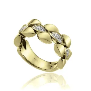 Chimento Jewellery Chimento Mosaico 18ct Yellow Gold 0.21ct Diamond Ring