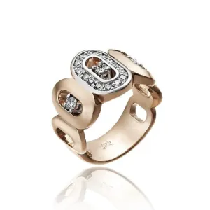 Chimento Jewellery Chimento Optima 18ct Rose Gold 0.45ct Diamond Band Ring