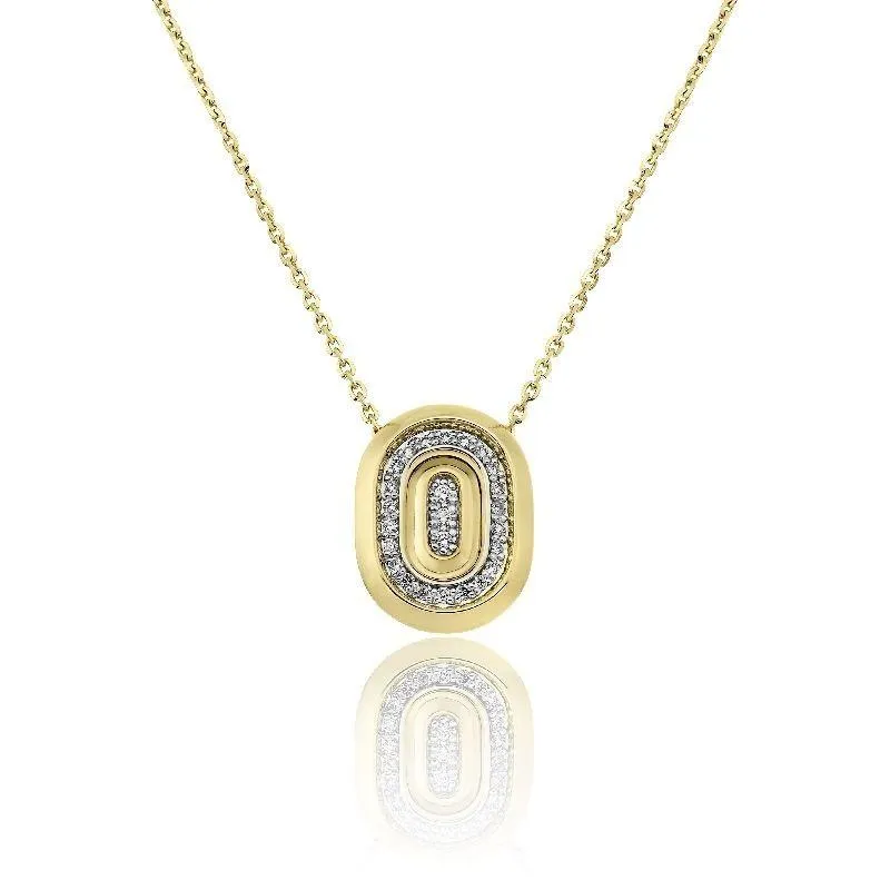 Chimento Jewellery Chimento Optima 18ct Yellow Gold 0.24ct Diamond Necklace