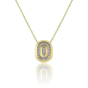 Chimento Jewellery Chimento Optima 18ct Yellow Gold 0.24ct Diamond Necklace