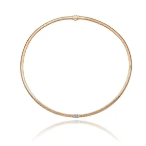 Chimento Jewellery Chimento Stardust Pave 18ct Rose Gold 0.15ct Diamond Necklace