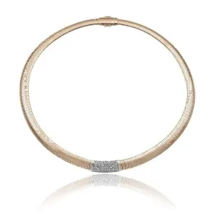 Chimento Jewellery Chimento Stardust Pave 18ct Rose Gold 0.85ct Diamond Necklace