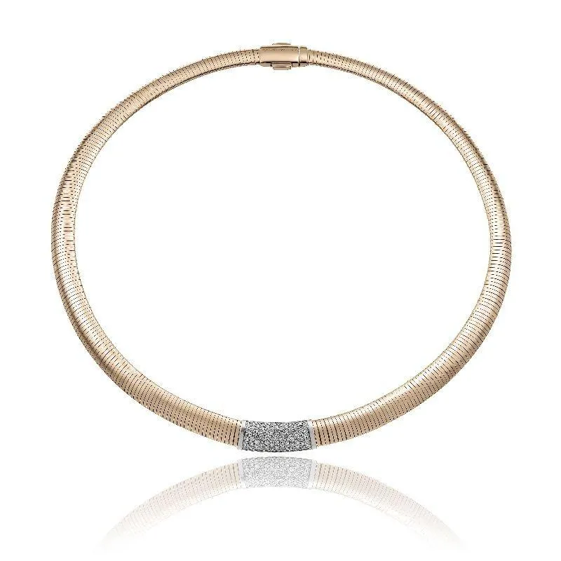Chimento Jewellery Chimento Stardust Pave 18ct Rose Gold 0.85ct Diamond Necklace