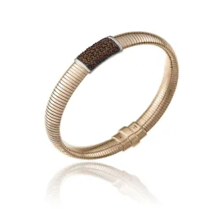 Chimento Jewellery Chimento Stardust Pave 18ct Rose Gold 0.98ct Brown Diamond Bracelet