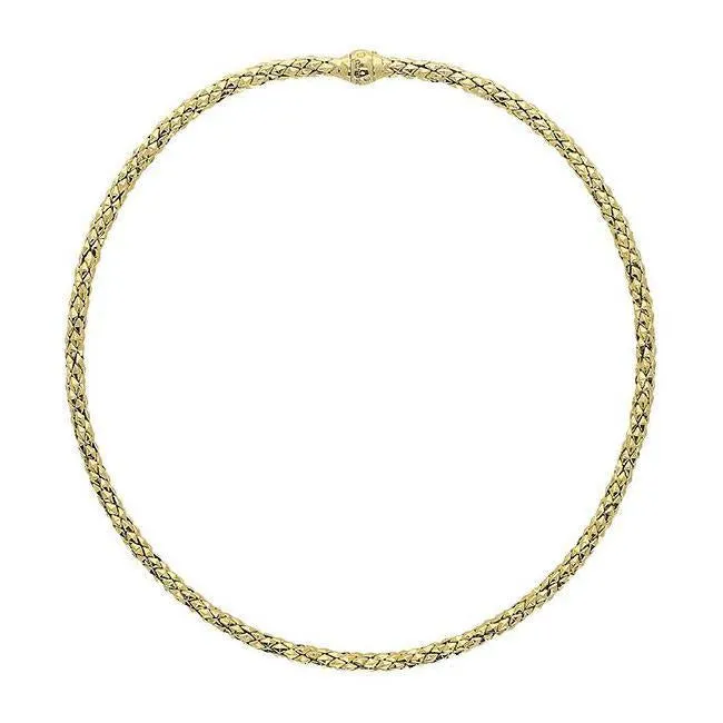 Chimento Jewellery Chimento Stretch 18ct Yellow Gold Diamond Necklace