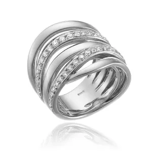 Chimento Jewellery Chimento Stretch Nuvola 18ct White Gold 0.72ct Diamond Ring
