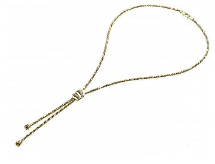Chimento Jewellery Chimento Stretch Nuvola 18ct Yellow Gold Diamond Necklace