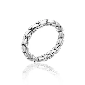 Chimento Jewellery Chimento Stretch Spring 18ct White Gold Ring