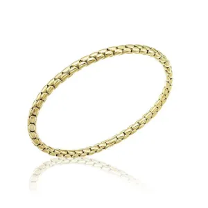 Chimento Jewellery Chimento Stretch Spring 18ct Yellow Gold Bracelet