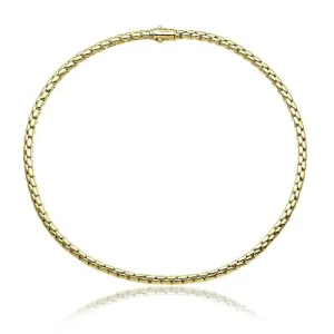 Chimento Jewellery Chimento Stretch Spring 18ct Yellow Gold Collarette Necklace