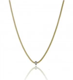 Chimento Jewellery Chimento Stretch Volta 18ct Yellow Gold Diamond Necklace