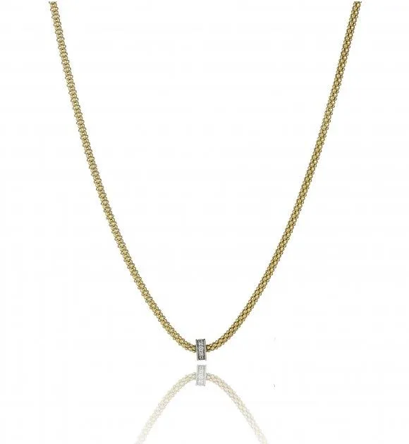 Chimento Jewellery Chimento Stretch Volta 18ct Yellow Gold Diamond Necklace