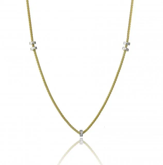 Chimento Jewellery Chimento Stretch Volta 18ct Yellow Gold Diamond Necklace
