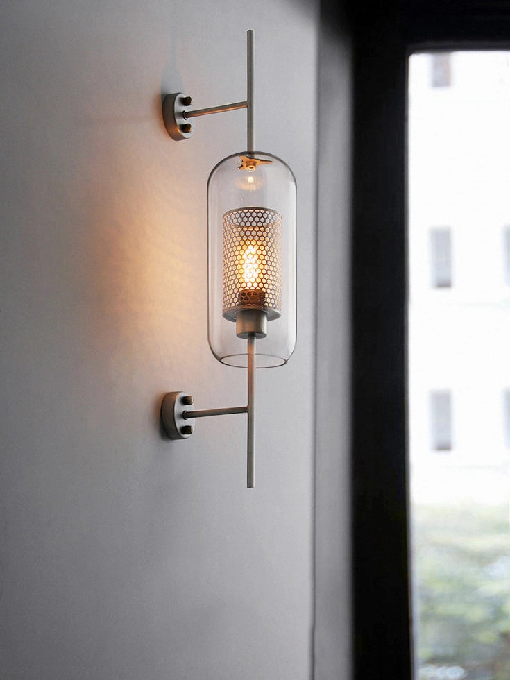 Chiswick Glass Wall Light