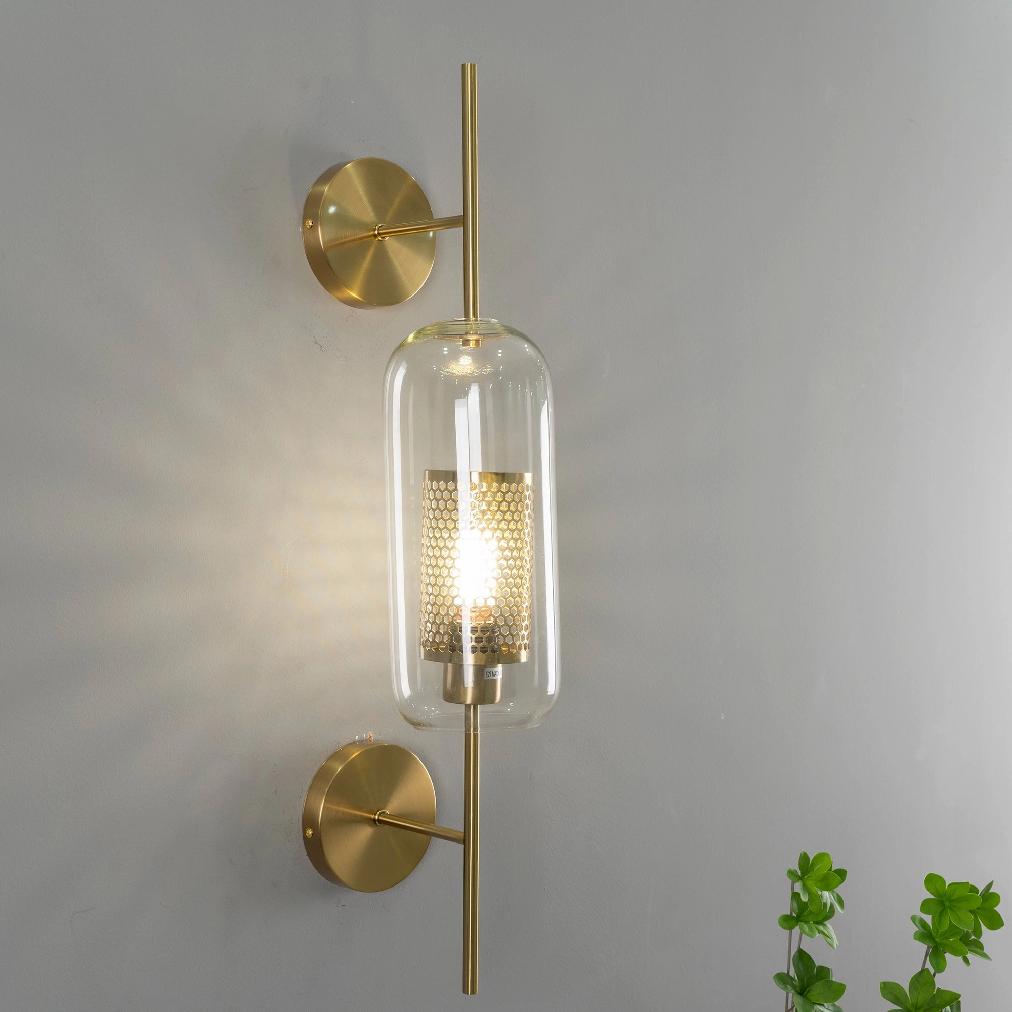 Chiswick Glass Wall Light