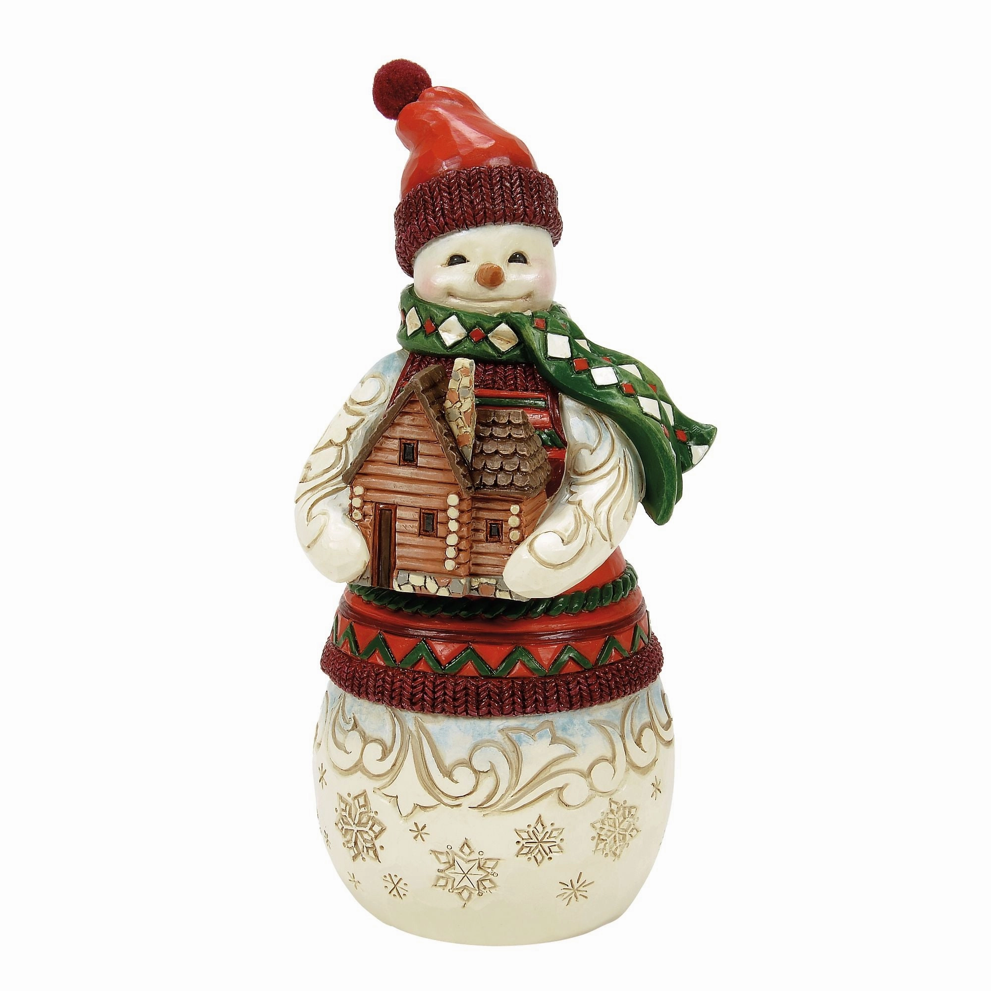 Christmas at Lodge Snowman Fig figurines,decorative figurines,home accents