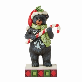 Christmas at the Lodge Bear figurines,decorative figurines,home accents
