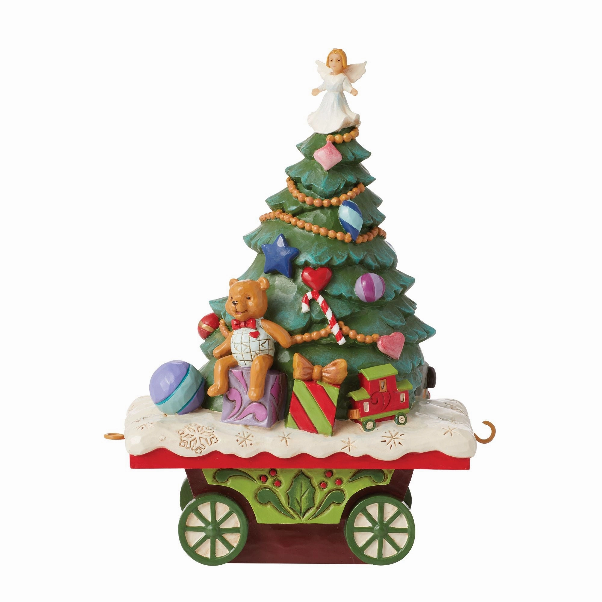 Christmas Tree Train Car figurines,decorative figurines,home accents
