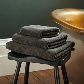 Christy Brixton Liquorice Towels and Bath Mats bathroom essentials,bathroom accessories,bathroom set