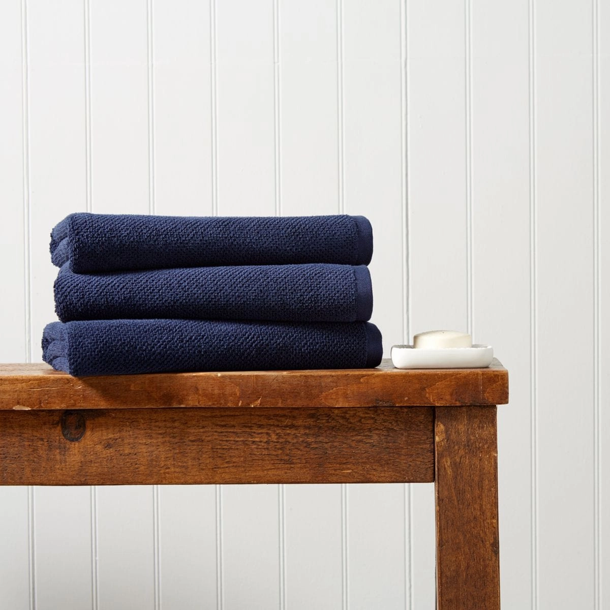 Christy Brixton Midnight and Bath Mats