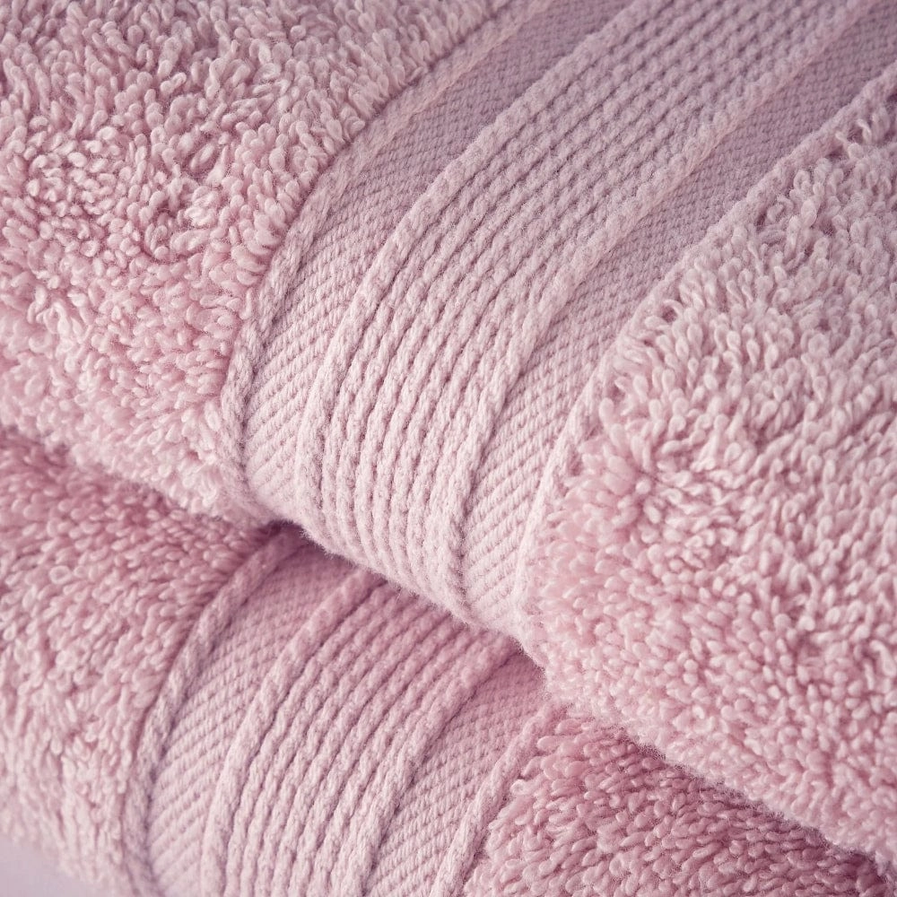 Christy Serene Face Towel In Dusty Pink