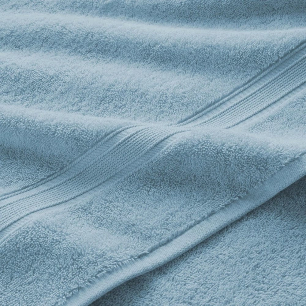 Christy Serene Hand Towel In Faded Denim